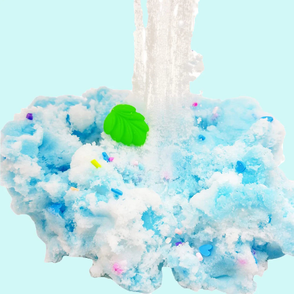 Cloud Slime Kit, 70ml/box with Green leaves and Cherry, DIY Slime Supplies, Stress Relief Toy for Party Favor, Gift and Birthday