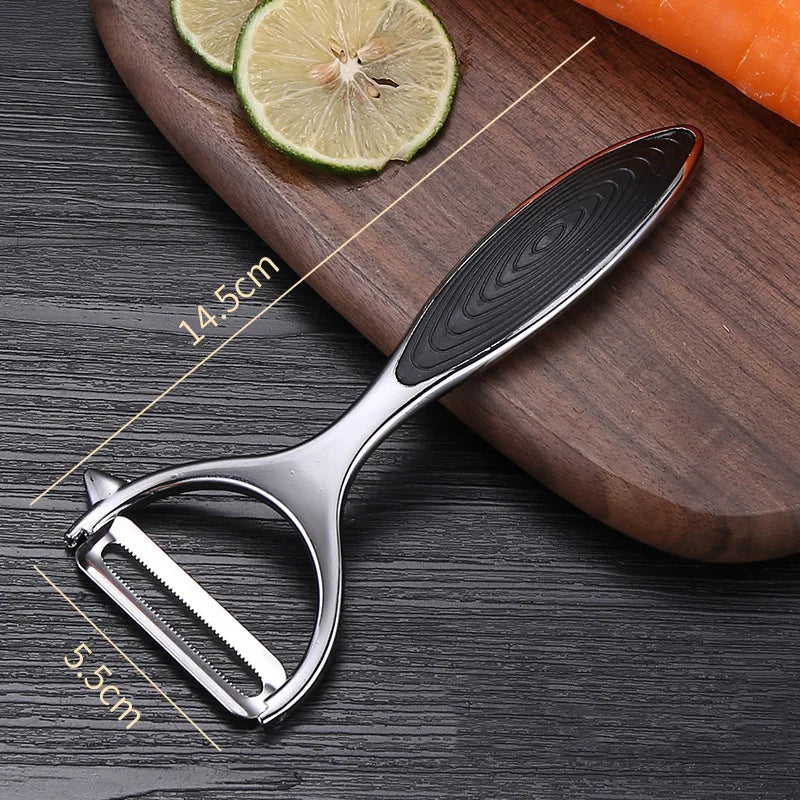 Stainless Steel Peeler Fruit Peeler Kitchen Multi-Functional Fruit Peeler