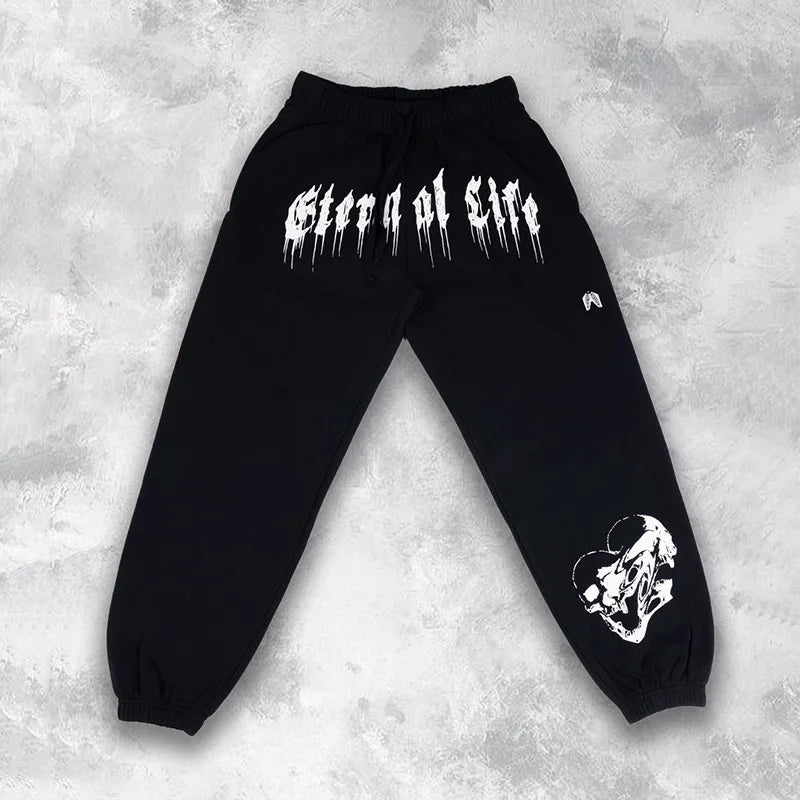 2024 New Spring Men's Sweatpants Europe and The United States Long Sports Leisure Fitness Training Pants gym Man pants