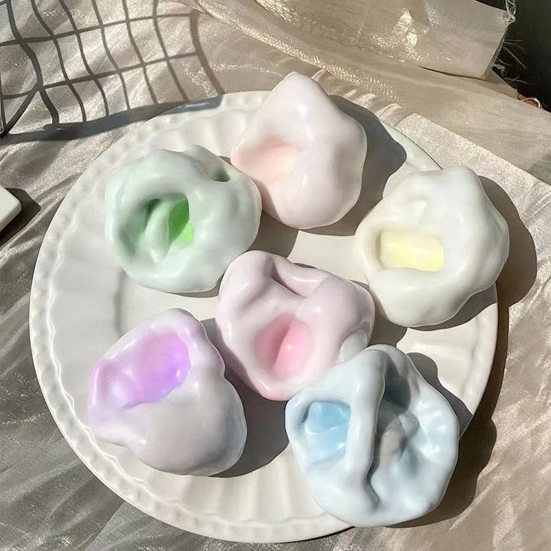 Squishy Fluid Ice Skin Jelly Ball Squeeze Toy Kids Adult Soft Pinch Pop Fidget Toys Party Gift Novel Entertainment Games