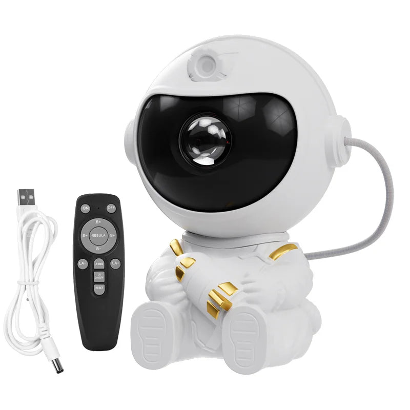 projecteur astronaute galaxie