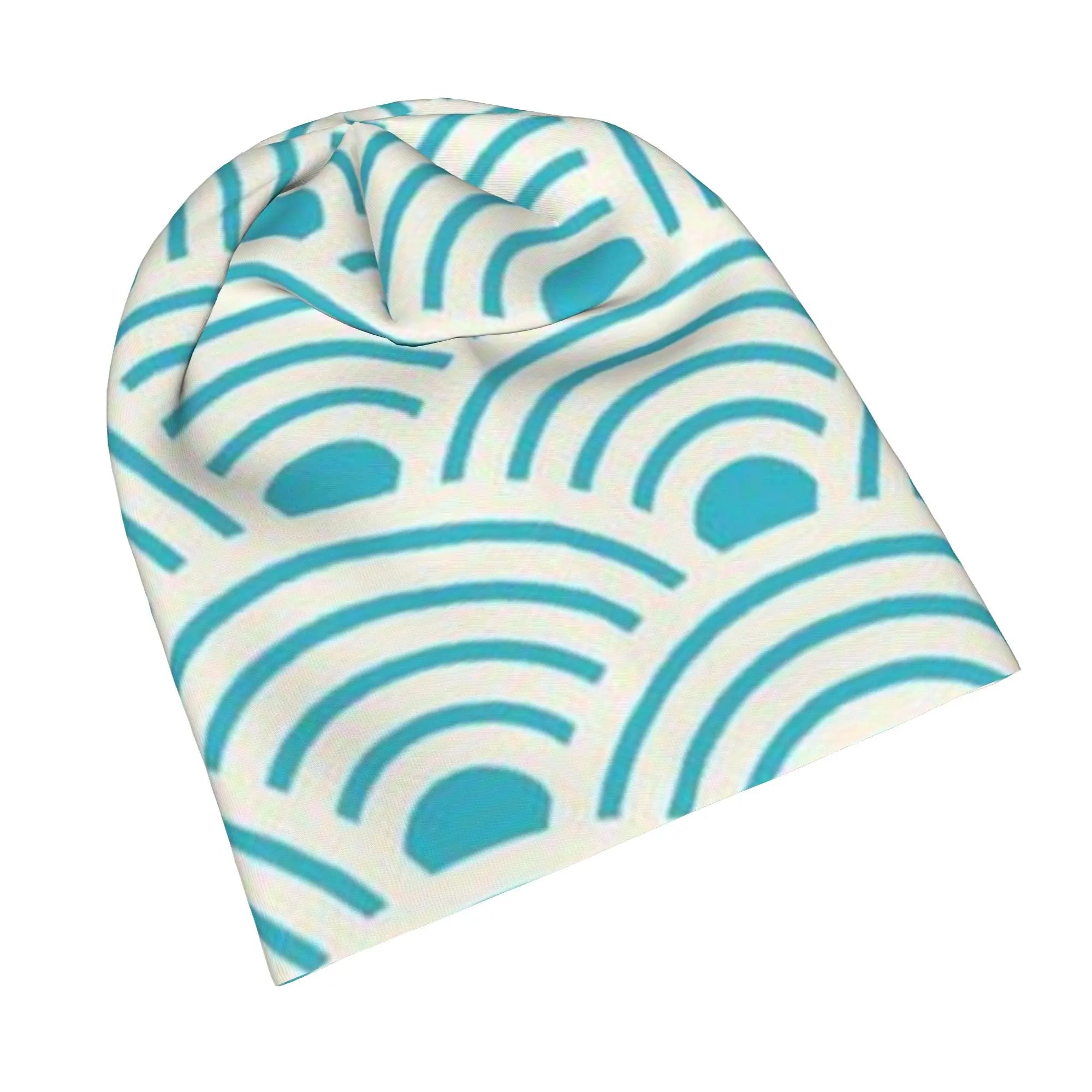 Bonnet Hats Fan Pattern Men Women's Thin Hat Sector (18) Warm Cap Design Skullies Beanies Caps