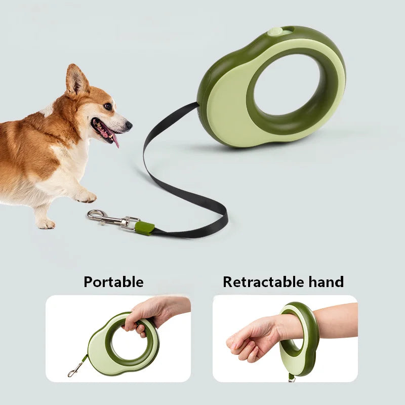 LAISSE POUR CHIEN RETRACTABLE VERT