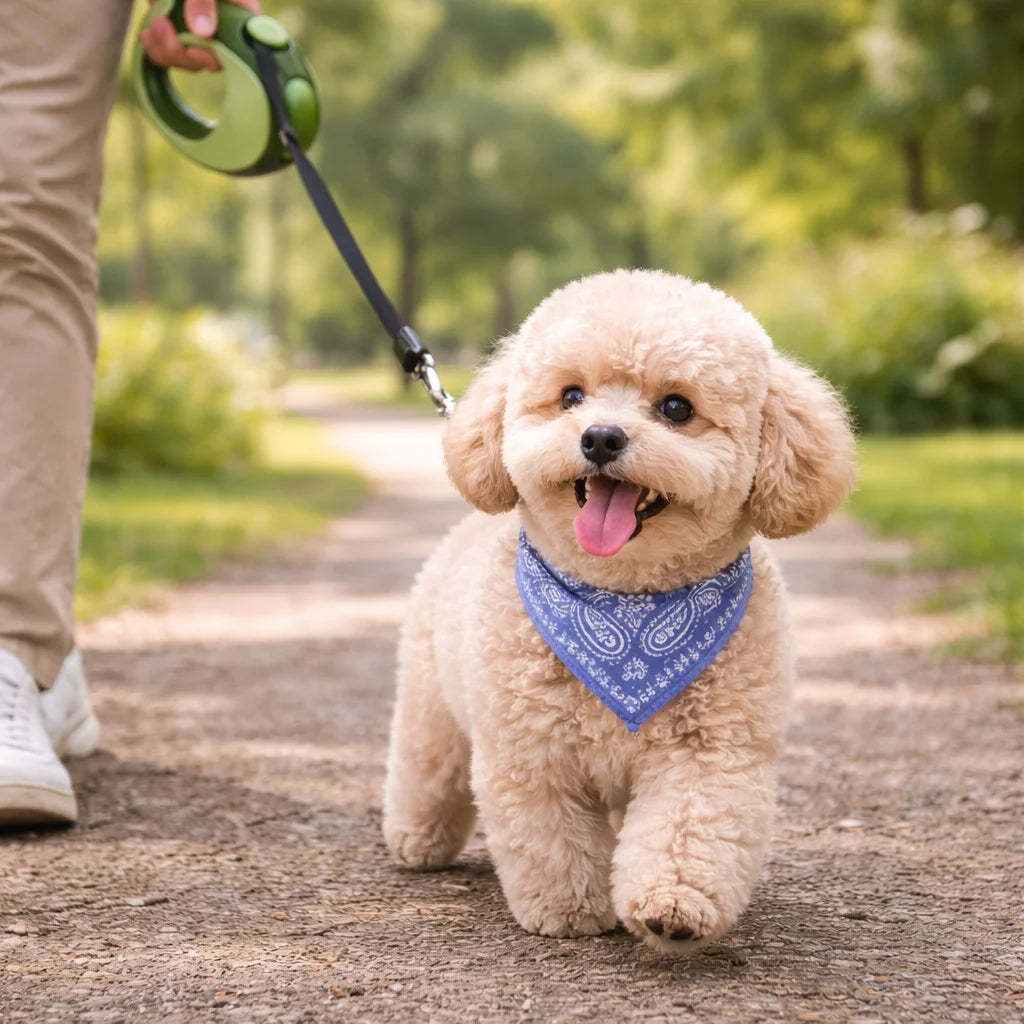 LAISSE POUR CHIEN RETRACTABLE VERT