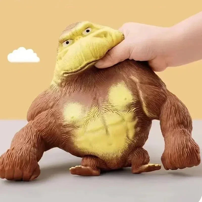 11cm Super Stretchy Gorilla Fidget Toy, Squishy Monkey Squeeze Toy, Splat Maxi Kong, Sensory and Fidget Toy for Kids and Adult