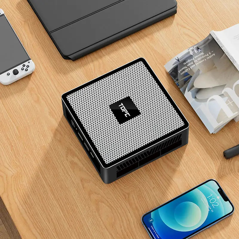 TOPC Mini PC Gamer, 13th Gen Intel Core i9-13900H/i7-13700H/i5, 2xDDR5 RAM, 2xNVMe SSD, 2xLAN, Desktop Gaming Small Computer