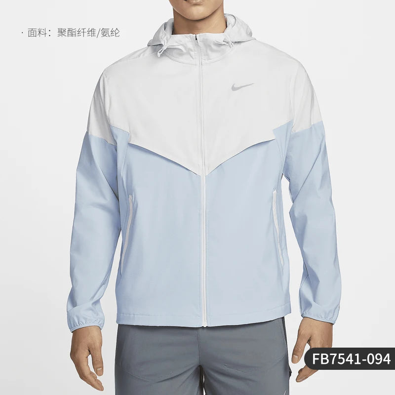Nike genuine Summer New Men's Lightweight Woven Sports Jacket FB7541-094