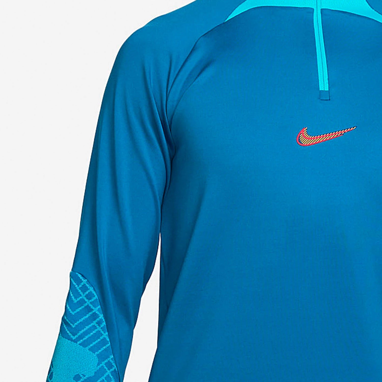 Nike Authentic New Men's Semi-Zip Sports Football Training Long Sleeve T-Shirt DH8733-407