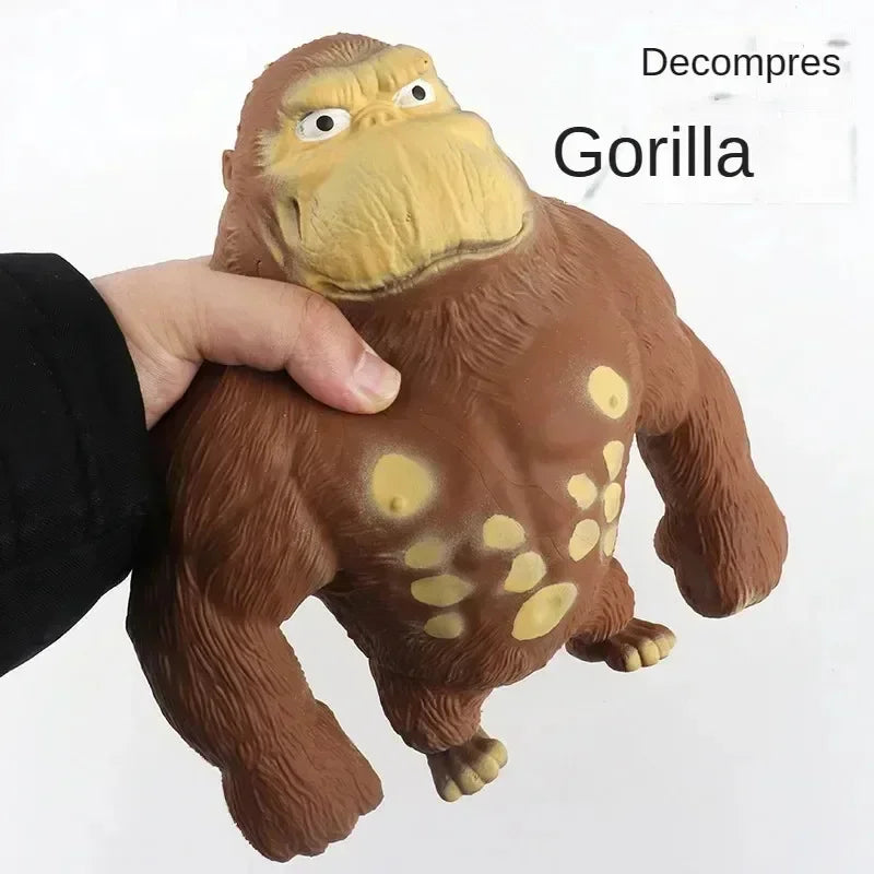 11cm Super Stretchy Gorilla Fidget Toy, Squishy Monkey Squeeze Toy, Splat Maxi Kong, Sensory and Fidget Toy for Kids and Adult