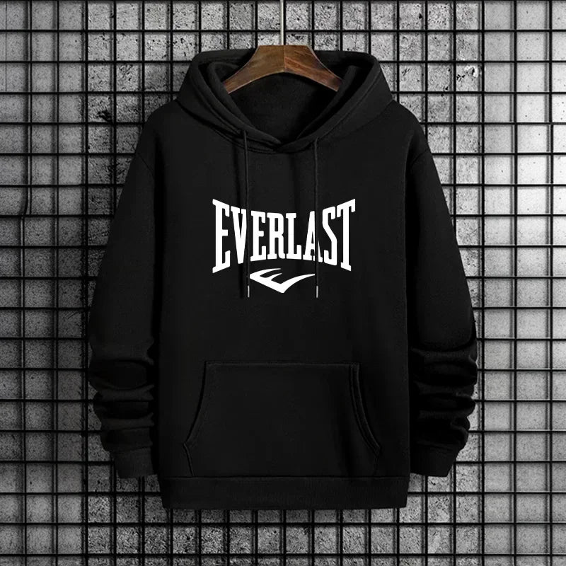 Autumn Winter Male Daily Casual Sporty Warm Fitness Hoodies 2025 New in Men's Sweatshirt Urban Casual Fashion Hooded Pullover