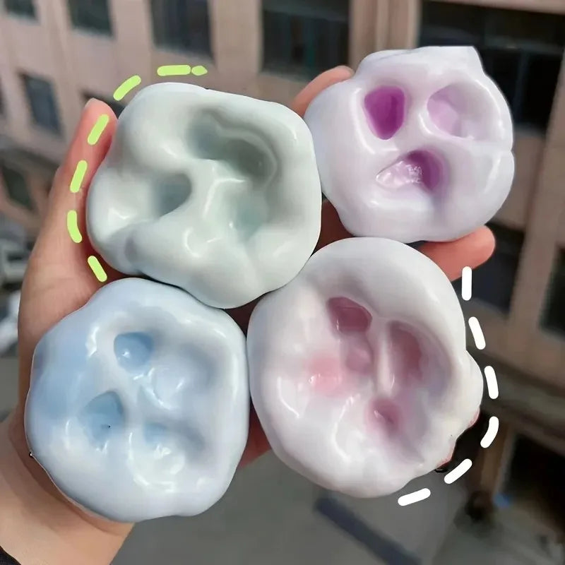Squishy Fluid Ice Skin Jelly Ball Squeeze Toy Kids Adult Soft Pinch Pop Fidget Toys Party Gift Novel Entertainment Games
