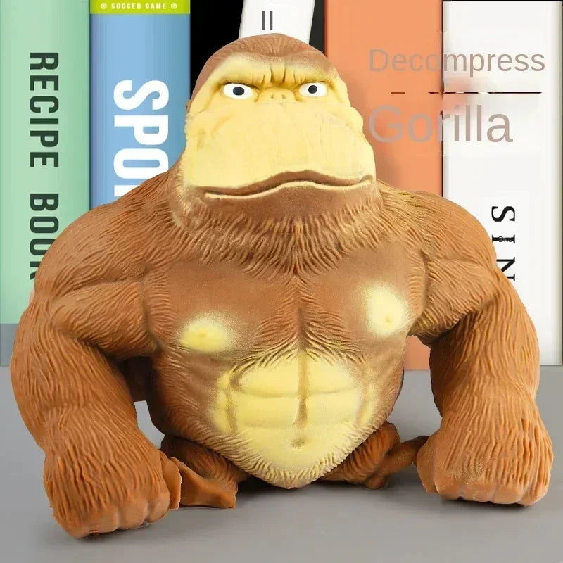 11cm Super Stretchy Gorilla Fidget Toy, Squishy Monkey Squeeze Toy, Splat Maxi Kong, Sensory and Fidget Toy for Kids and Adult