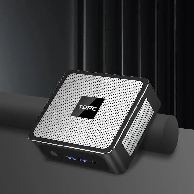 TOPC Mini PC Gamer, 13th Gen Intel Core i9-13900H/i7-13700H/i5, 2xDDR5 RAM, 2xNVMe SSD, 2xLAN, Desktop Gaming Small Computer