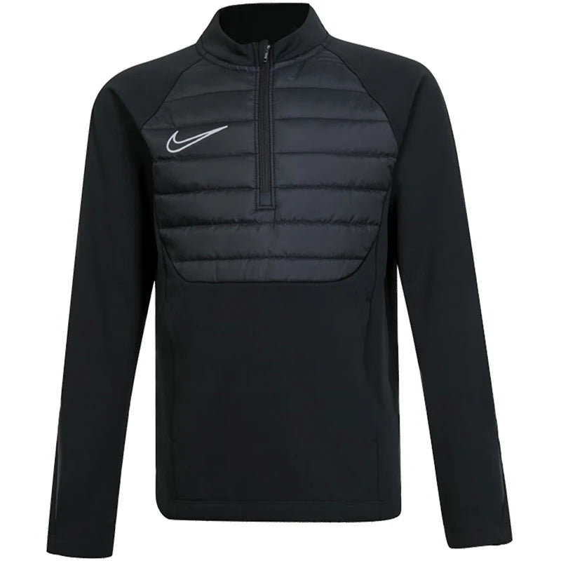 Nike Authentic New Big Kids Fleece Half-Zip Long Sleeve Sports Training Suit FJ6181-010