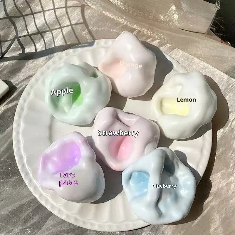 Squishy Fluid Ice Skin Jelly Ball Squeeze Toy Kids Adult Soft Pinch Pop Fidget Toys Party Gift Novel Entertainment Games