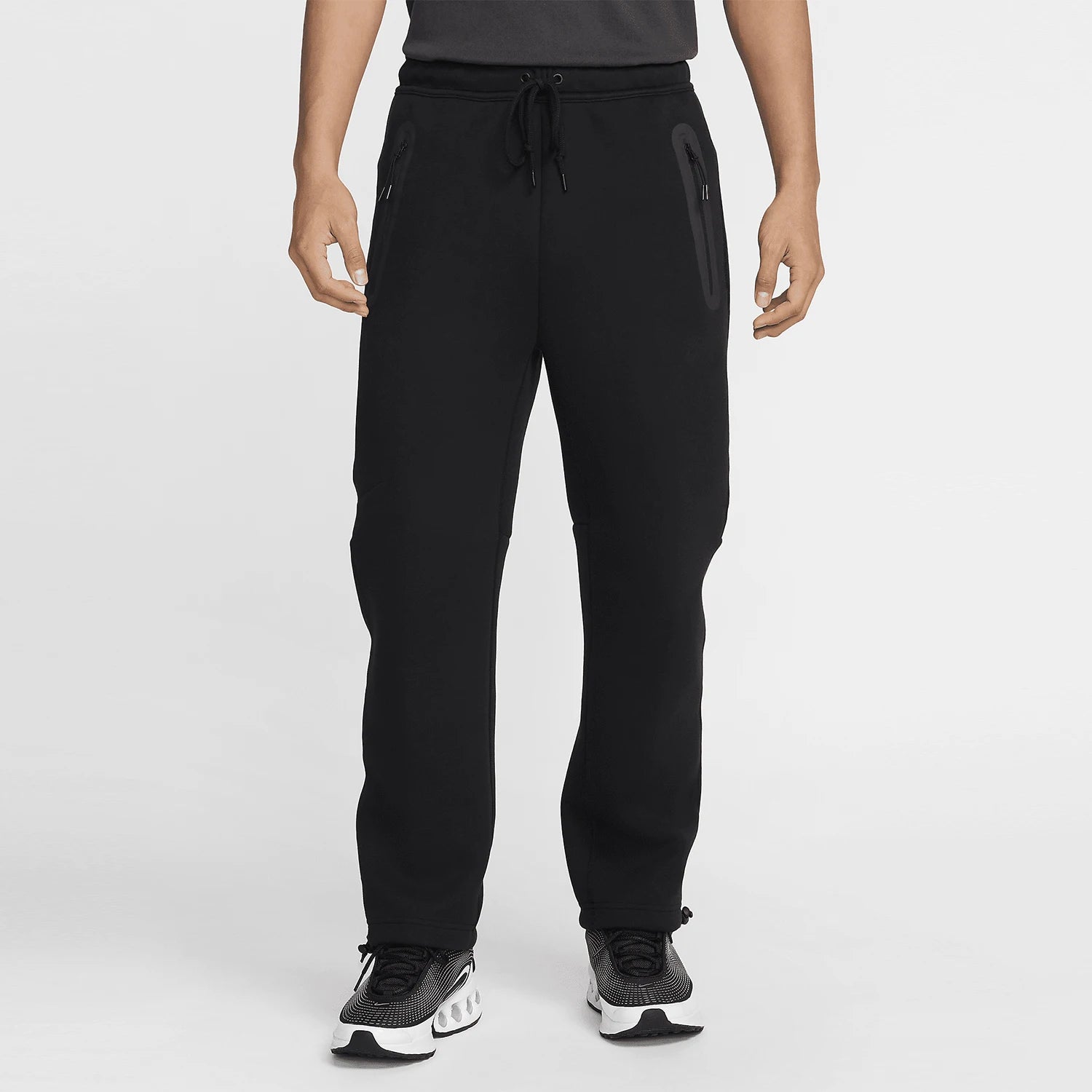 Nike Official Authentic Tech Men's Casual Sports Knit Drawstring Straight-Leg Pants HJ6534-010