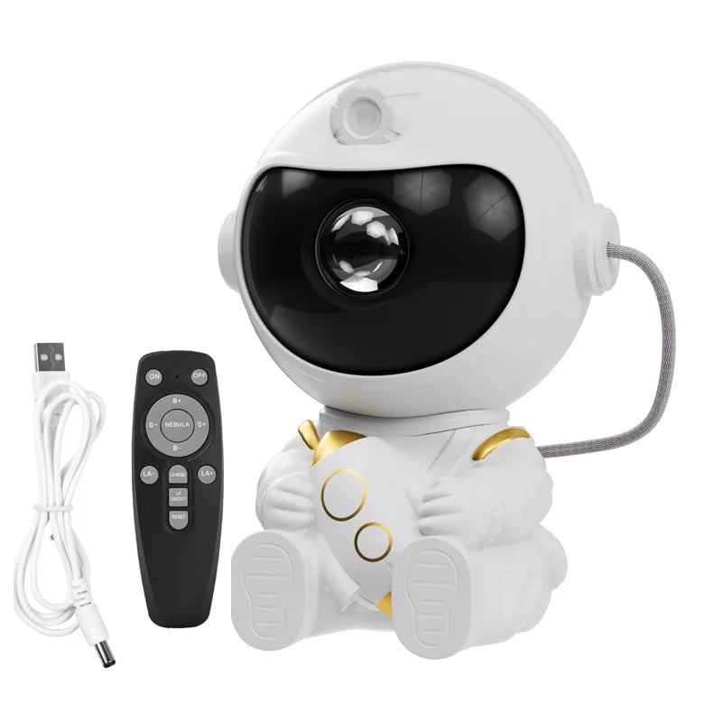 projecteur astronaute galaxie