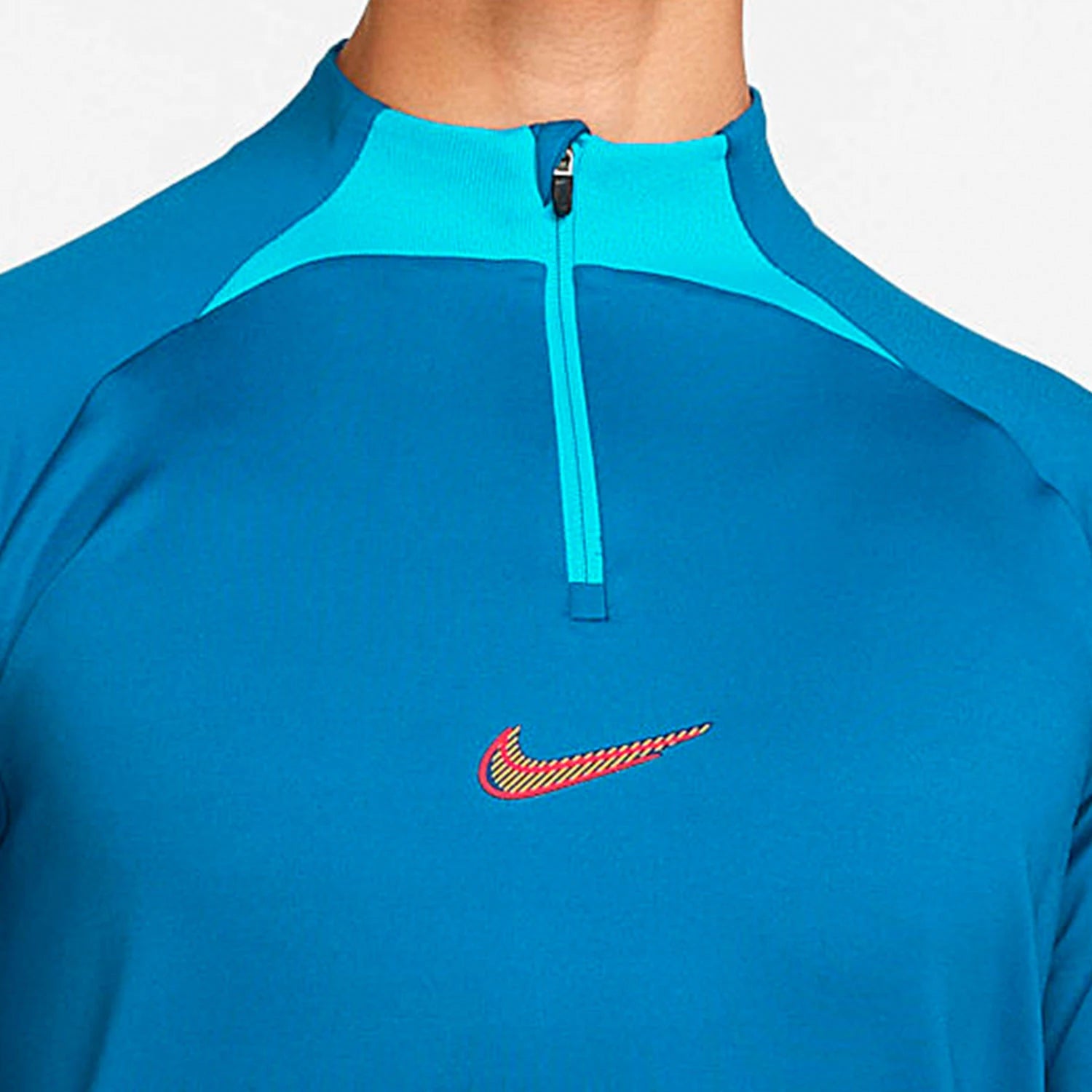 Nike Authentic New Men's Semi-Zip Sports Football Training Long Sleeve T-Shirt DH8733-407