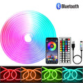5V USB RGB Neon LED Strip Light 1M 2M 3M 4M 5M Waterproof LED Neon Strip With App and 44key Remote Control For Home Decor Lights