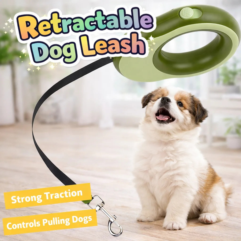 LAISSE POUR CHIEN RETRACTABLE VERT