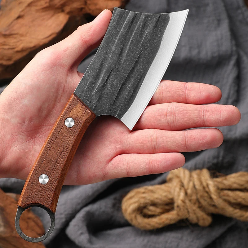 Cleaver Knife Slicing Fish Meat Vegetables Boning Butcher Knife Stainless Steel Wooden Handle Kitchen Knives Chef Cooking Knifes