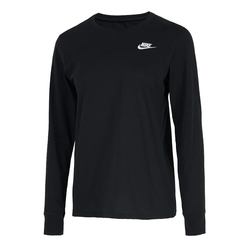 Nike T-Shirt Women's Fashionable Simple Top Comfortable Breathable Round Neck Sports Long-Sleeved T-Shirt Hf0781-010