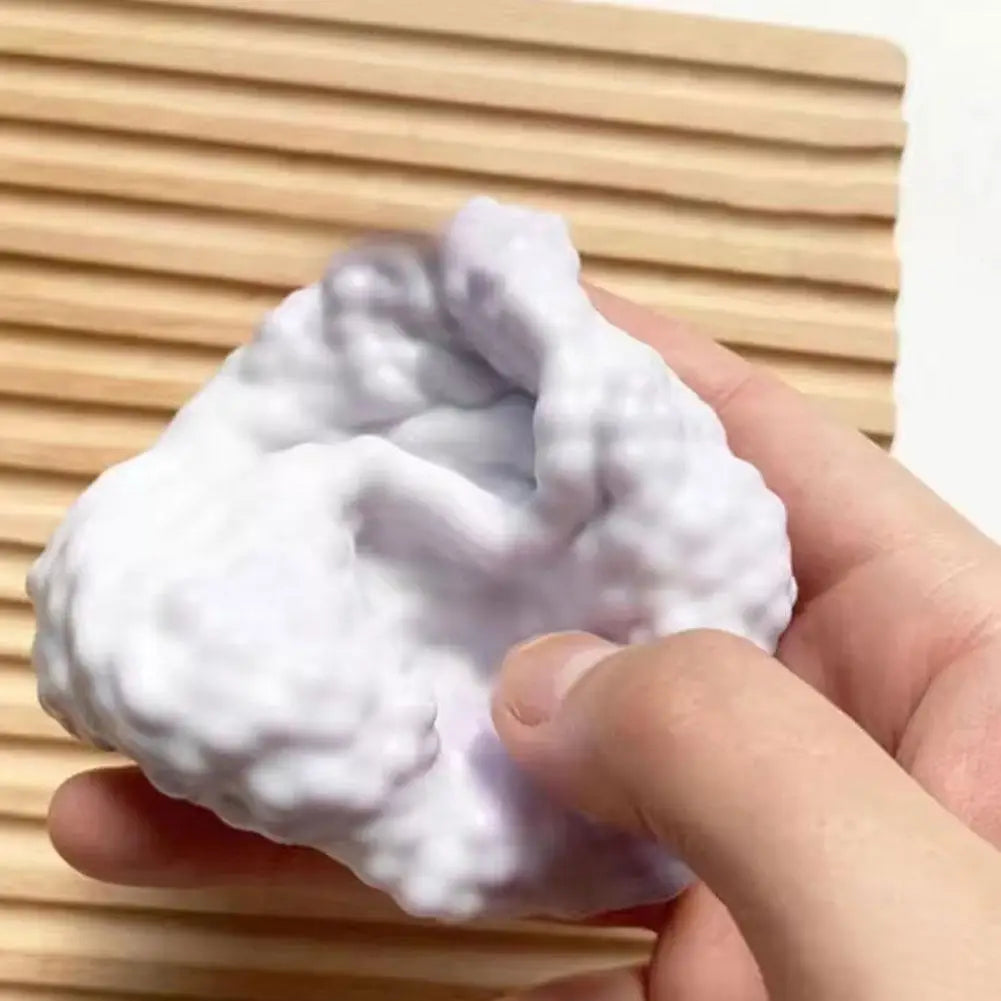 Slow Rising Squishy Ball Ice Skin Ultra Thin Super Soft Sticky Sensory Stress Relieving Toy Fidget Decompression Kids Teens Adul