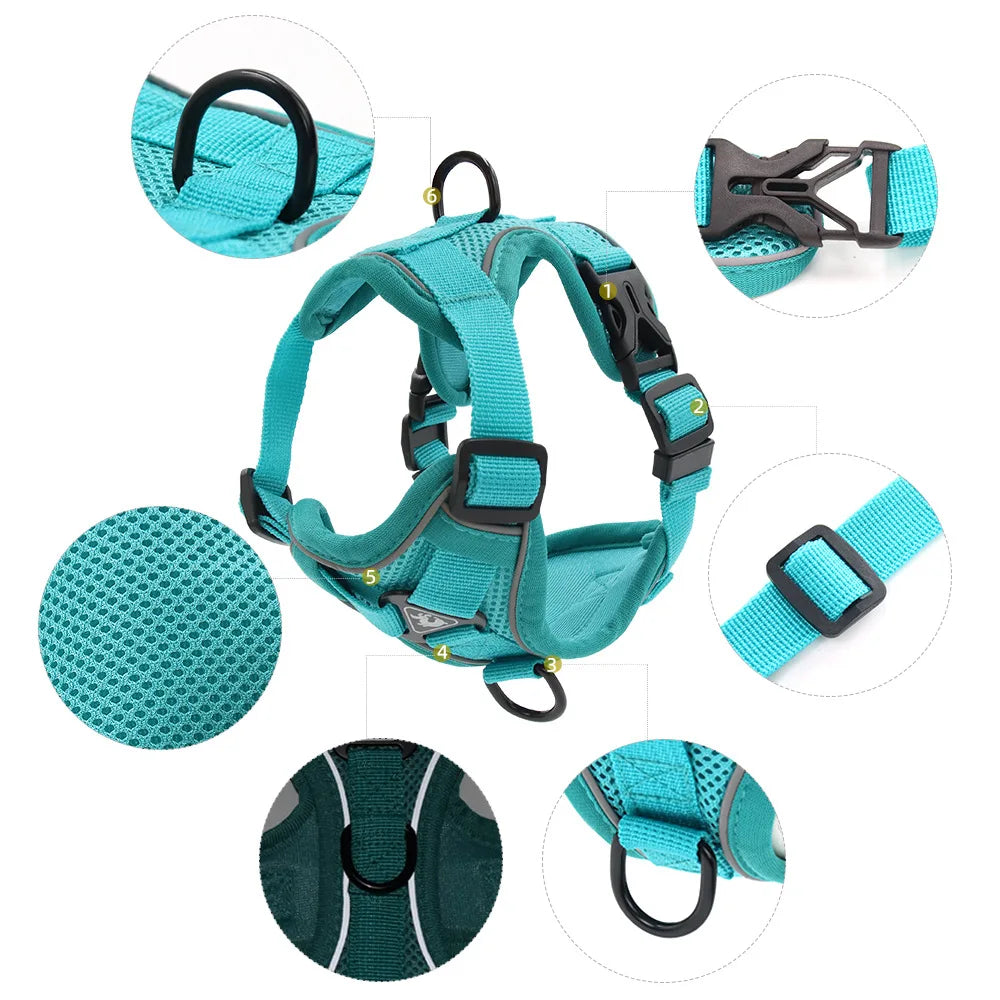 HARNAIS POUR CHIEN (PLUSIEURS COULEURS DISPONIBLES )