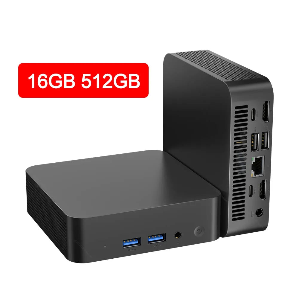 NEW Mini PC Gamer Computer Intel Core i7-8650U 32GB RAM 1/2TB SSD FHD Bluetooth WiFi6 TYPE-C Windows 11 Gaming Office 4K HDMI