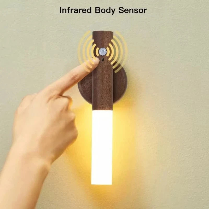 LED Night  Human Induction USB Charging Light IntelligentFor Bedside Cabinet Home Wardrobe Lighting Motion Sensor Light Led Lamp