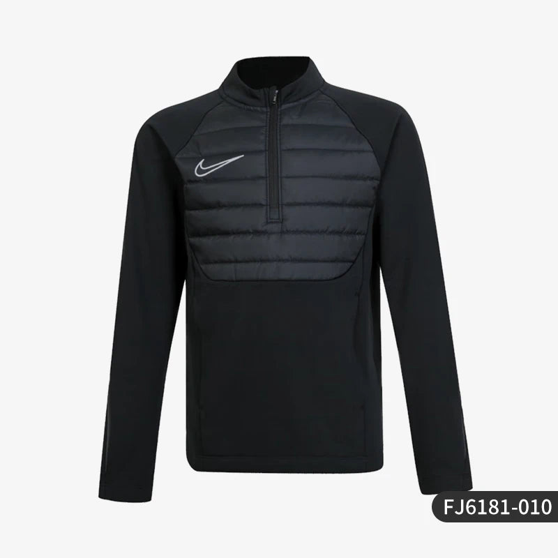 Nike Authentic New Big Kids Fleece Half-Zip Long Sleeve Sports Training Suit FJ6181-010