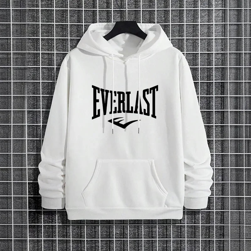 Autumn Winter Male Daily Casual Sporty Warm Fitness Hoodies 2025 New in Men's Sweatshirt Urban Casual Fashion Hooded Pullover