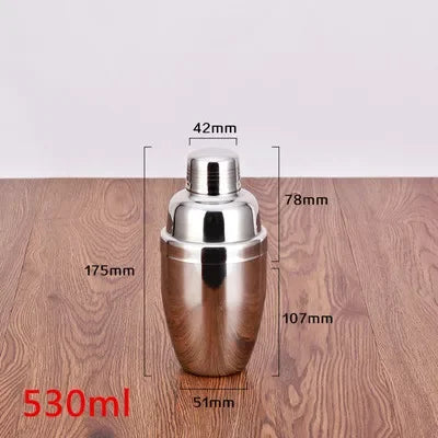 Hot sale stainless steel metal cocktail shaker fancy bartend boston cocktail shaker
