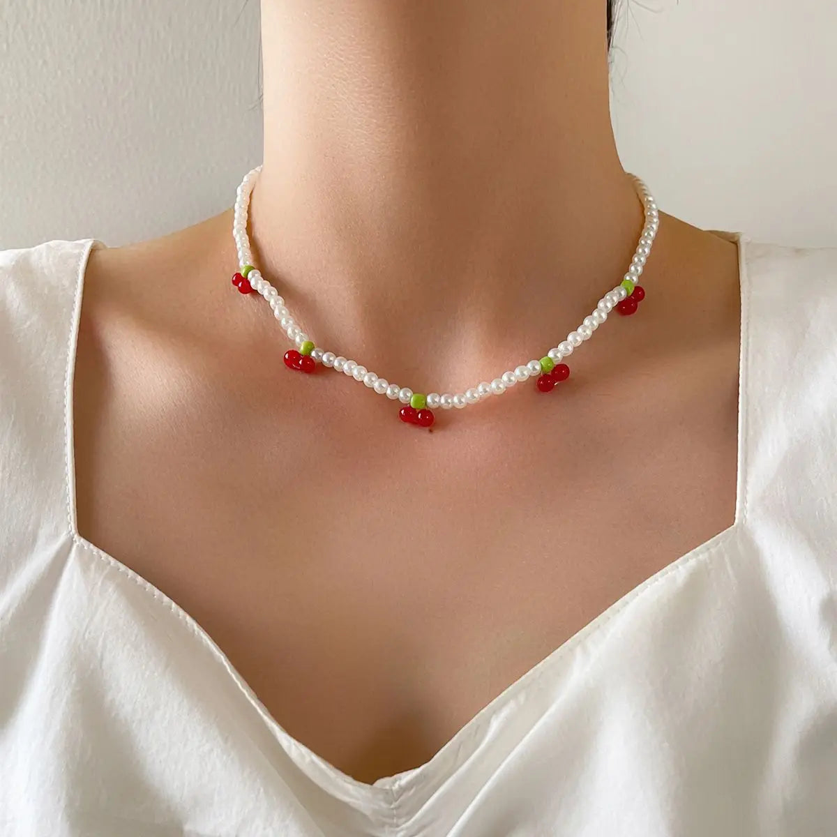 Minimalist Pearl Heart Butterfly Pendnat Clavicle Chain Women Temperament Elegant Jewelry Gifts For Her