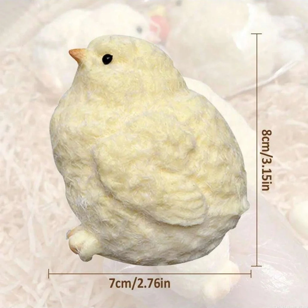 Chick Squishy Toy, Office Funny Stress Relief Fidget Toy, Slow Rising Sensory Popping Game for Adults Kids