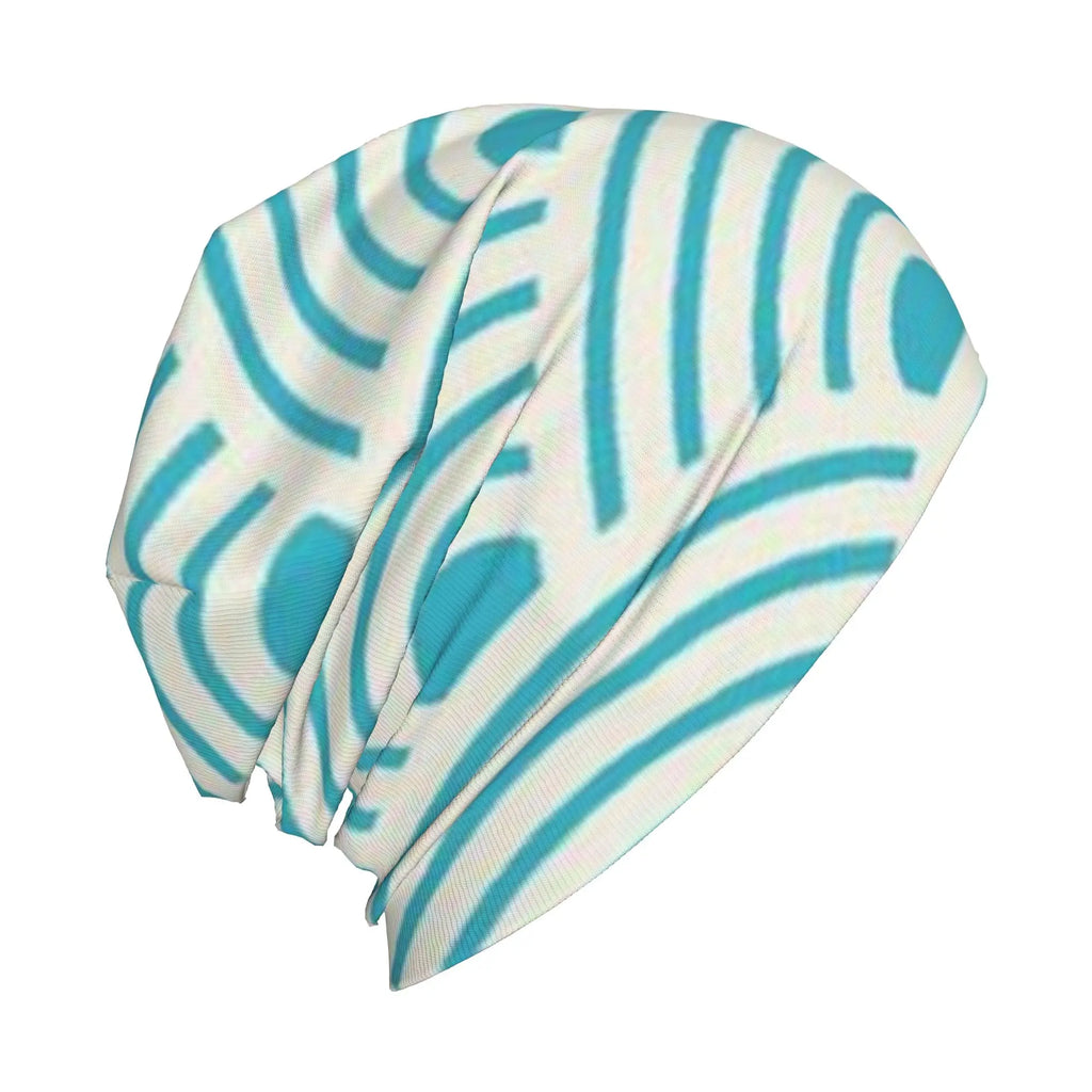 Bonnet Hats Fan Pattern Men Women's Thin Hat Sector (18) Warm Cap Design Skullies Beanies Caps
