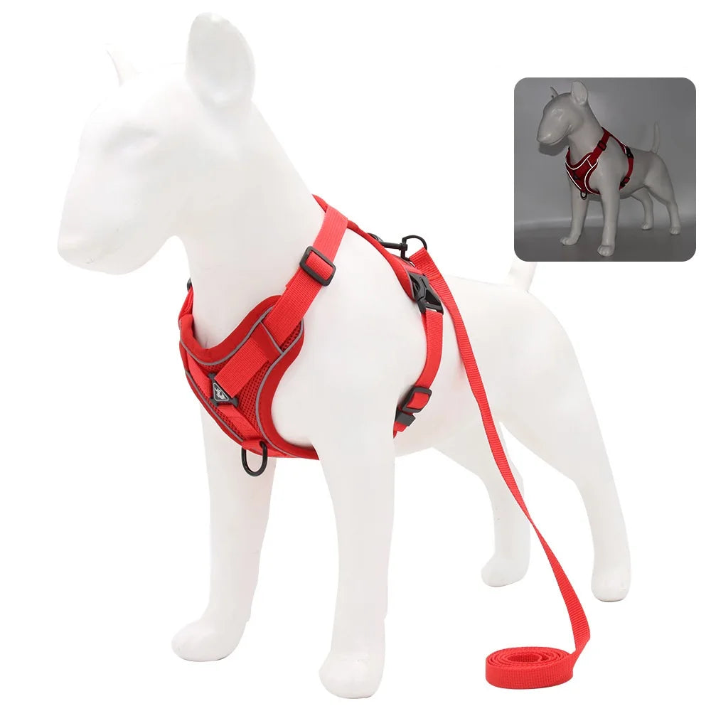 HARNAIS POUR CHIEN (PLUSIEURS COULEURS DISPONIBLES )