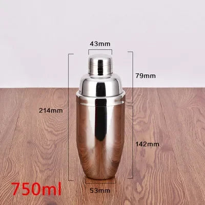 Hot sale stainless steel metal cocktail shaker fancy bartend boston cocktail shaker