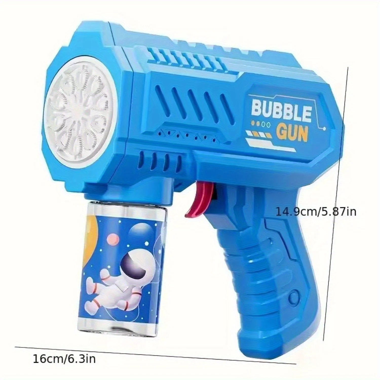 Bubble Gun, Automatic Bubble Machine Children No-spill bubble toy Portable Park Bubble Blower for Kids （without bubble solution）